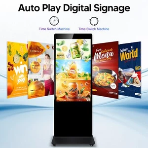65inch Android-Powered Digital Signage Systems with Mobile App Control and Cloud - Picture 1 of 11