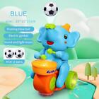 Cart Elephant Musician Toy Baby Drum Set Early Learning Drum Walking P4E1