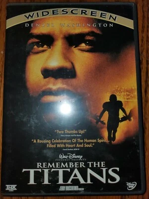 REMEMBER THE TITANS - DENZEL WASHINGTON (1989) WIDESCREEN - DVD  - Image 1 of 4