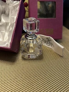Oleg Cassini Crystal Perfume Bottle New In box Signed - Picture 1 of 2