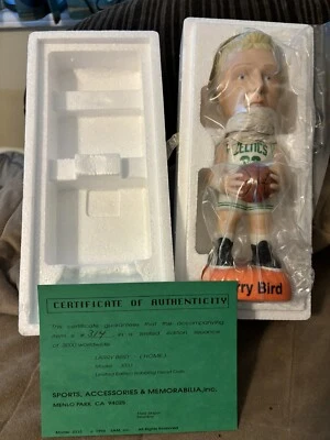 Larry Bird - Boston Celtics (Hogar) - SAMS Bobbing Head #314/3000 Upperdeck Foto 1 de 2