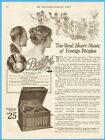1917 Pathe Freres Phonograf Brooklyn Pathephone Serce Muzyka Obcokrajowcy Reklama