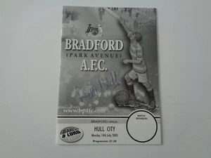 BRADFORD PARK AVENUE v HULL CITY - JULY 14th, 2003 - PRE SEASON FRIENDLY - Picture 1 of 2