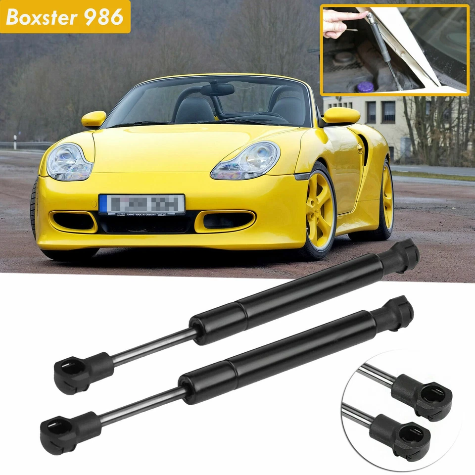 2x Front Trunk 6281 Lift Struts Support Gas Cylinder Set for Porsche 911 Boxster