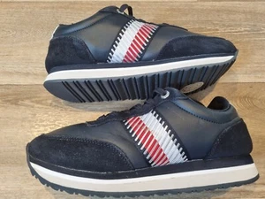 Women's Hardly Used TOMMY HILFIGER Size 6 Trainers Running Gym Shoes Boots - Picture 1 of 9