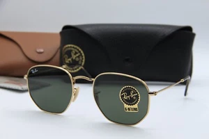 NEW RAY-BAN RB 3548-N 001 GOLD HAVANA G-15 LEN AUTHENTIC SUNGLASSES W/CASE 48-21 - Picture 1 of 6