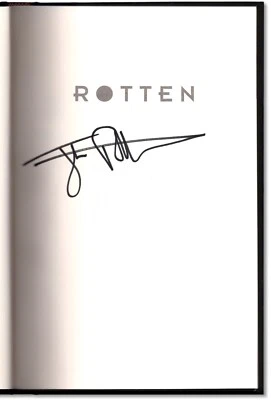 Rotten - Signed by Johnny Rotten [John Lydon] -1st Edition -Sex Pistols PIL Punk - Image 1 of 4