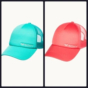 roxy FINISHLINE 3 ATLANTIC or DUBARRY CAP HAT TRUCKER NEW GIRLS Surf 1 Size - Picture 1 of 5