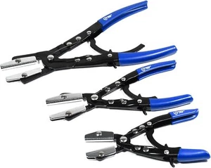 3pcs Ratcheting Hose Pinch Off Pliers Set, 8inch 10inch 12inch Hose Pinch Pliers - Picture 1 of 6