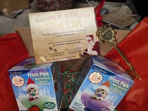 The Elf on the Shelf Frost Pips Mini Blooms Baby Girl & Boy Elf Key SHIPS TODAY! - Picture 1 of 6