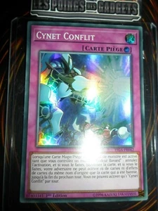YU-GI-OH! SUPER RARE CYNET CONFLIT FIGA-FR042 NEUF EDITION 1 - Imagen 1 de 1
