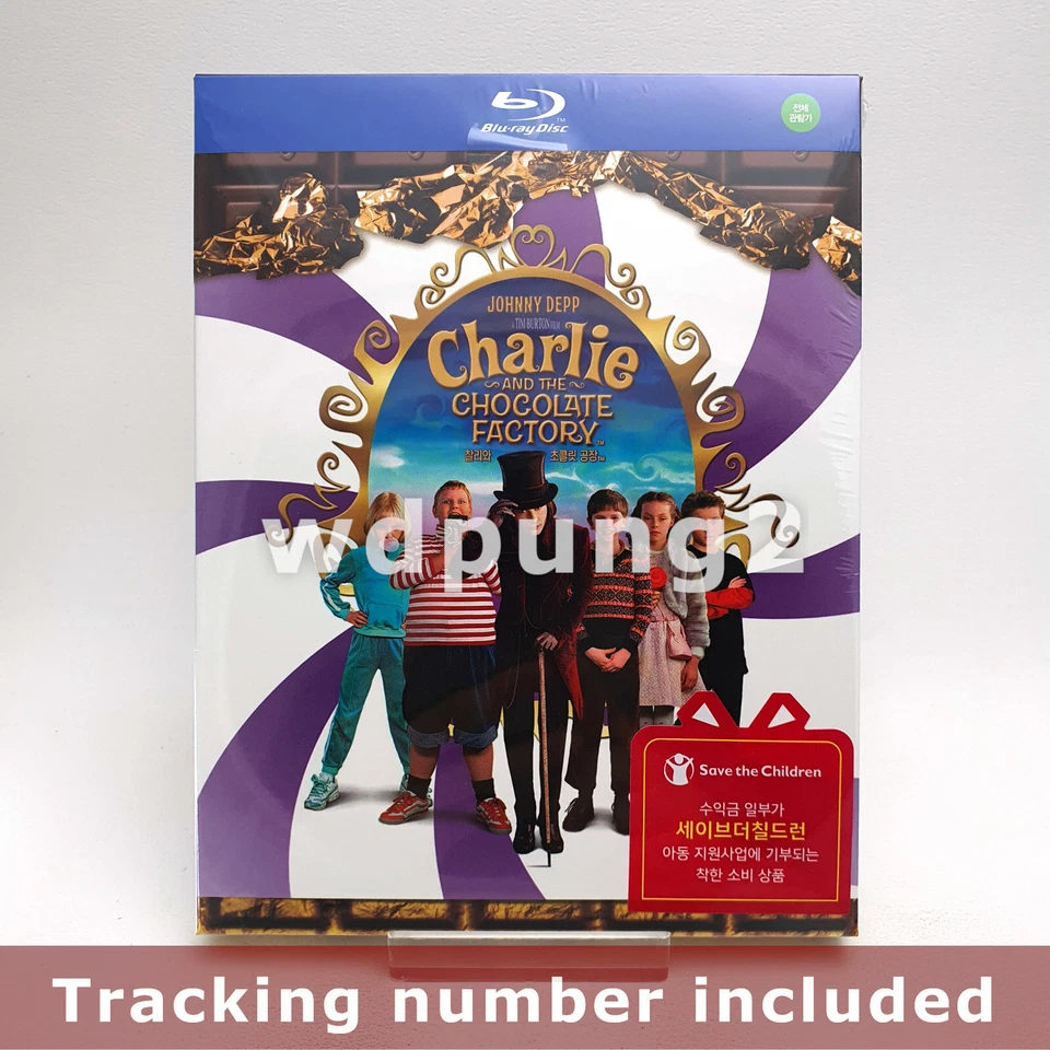 Charlie and the Chocolate Factory BLU-RAY Full Slip Case Limited Edition - Image 1 of 4