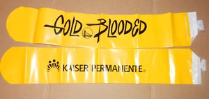 2023 Golden State Warriors Playoffs Gold Blooded Bam Bam  2 Thunder Sticks New - Picture 1 of 3