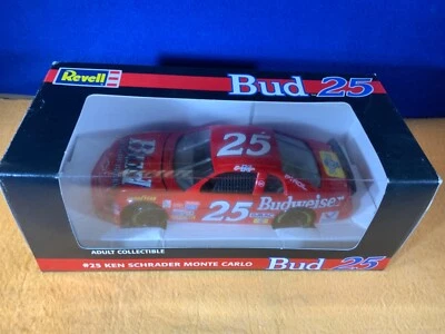 C9-64 KEN SCHRADER #25 BUDWEISER - AUTOGRAPHED - 1995 CHEVY MONTE CARLO - Image 1 of 4