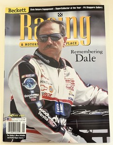 Beckett Racing Remembering Dale Earnhardt January 2002 excellent condition