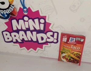 Zuru Collectible Mini Brands - Paket McCormick Origina Taco Mini Replica - Bild 1 von 2
