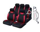 Oxford Red 9 Piece Full Set Of Seat Covers For Mini Countryman