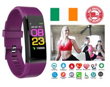 Fitness Tracker Smart Watch Fit Step Caolorie Bluetooth Fitbit Android iPhone 