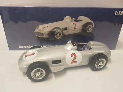 Werk83 Mercedes W196 #10 J.M. Fangio World Champion 1955 Monaco GP 1/18 W1801806 - Immagine 1 di 3
