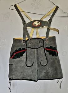 BOYS SHORTS PANTS VINTAGE AUTHENTIC OSCAR OKTOBERFEST DIRNDL TYROL :US 5/EU 116 - Picture 1 of 6