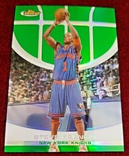 2005-06 Topps Finest Gold Green Refractor ALLEN Webber Lewis 