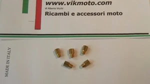 kit getti getto massimo carburatore mikuni TM 5 pezzi 380 390 400 410 420 - Foto 1 di 1