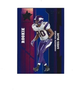 2006 Leaf Rookies and Stars Langlebigkeit Ziel Saphir parallel #177 Greg blau 99 - Bild 1 von 1