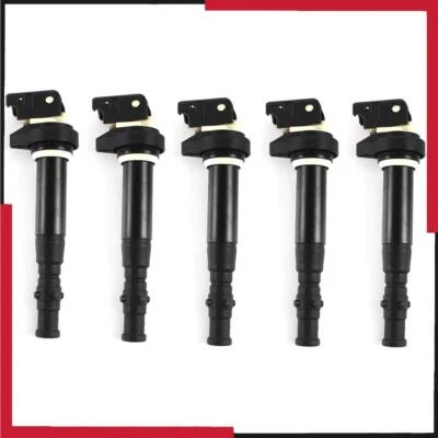 5Pcs Ignition Coils for 2006 2007-2010 BMW M5 M6 5.0L V10 UF572 - Imagem 1 de 4