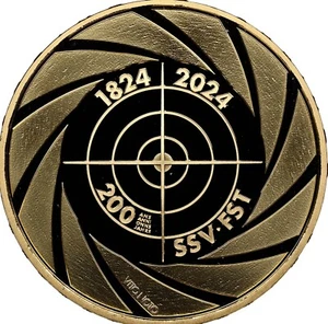 SWITZERLAND 2024 B 50 FRANC 200TH ANNIVERSARY SHOOTING FEDERATION NGC PF 70 UC - Picture 1 of 4