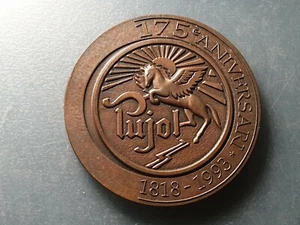 MEDALLA MUY GRANDE PUBLICITARIA 1993 175 AÑOS RON PUJOL 80 mm - Foto 1 di 2