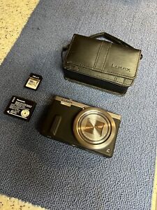 Nice Panasonic LUMIX DMC-ZS40 Camera - Black W/16GB ELITE SD Card and Battery