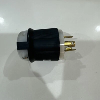 Hubbell  L16-30 Plug, 30A, 480V 30 Grounding 4 prong, Used, Free Shipping🇺🇸 - Image 1 of 4