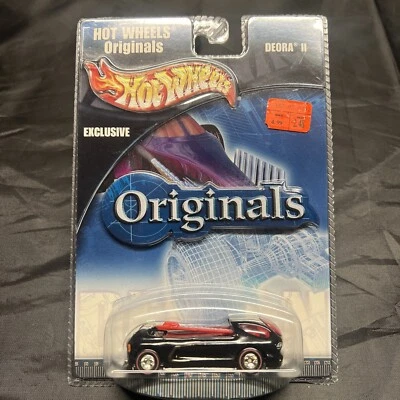 Hot Wheels Originals Exclusive Deora II 2001 tablas de surf Redline Realrider negras Foto 1 de 2