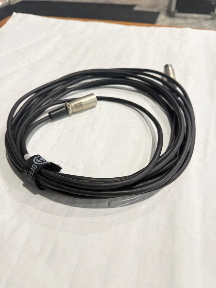 3-Pin Male to 3-Pin Female XLR Power / Extension Cable for Arri Sony 20FT - Image 1 of 3