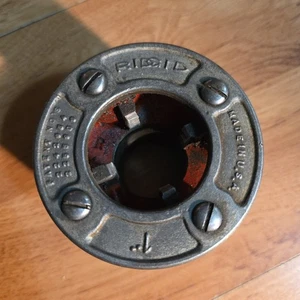 RIDGID 00R, 1” Inch Pipe Die Head Threader Threading Rigid 00-R - Picture 1 of 6