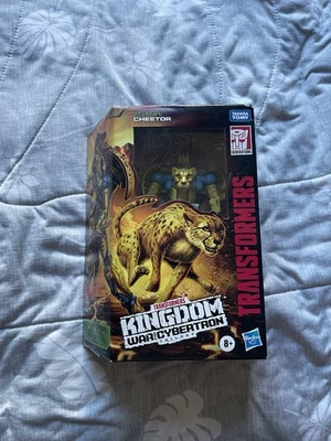 Figura Transformers War For Cybertron Kingdom Cheetor Deluxe Class Beast War Sin usar, en caja Foto 1 de 3