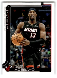2025 Topps Flagship Bam Adebayo #75 - Picture 1 of 2