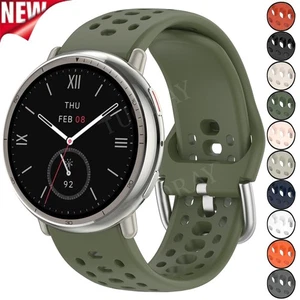 Repuesto de correa de silicona para reloj inteligente Huami Amazfit Active 2 A2437/Square A2434 - Imagen 1 de 60