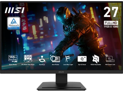 MSI PRO MP273L E14 27-inch IPS 1920 x 1080 (FHD) Gaming Office Monitor, 144Hz, - Image 1 of 4