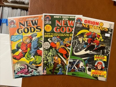The New Gods Run of 3 KEYS: VG- to VG/FN, #3-5 DC Comics 1971 $7 Ship - Image 1 of 4