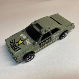 1977 Mattel Hot Wheels Gray Star Taxi Police Die Cast Vehicle - Picture 1 of 9