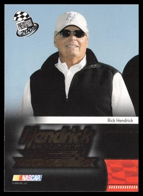2009 Press Pass #192 Gold Rick Hendrick - Image 1 of 2
