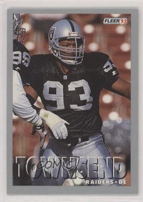 1993 Fleer Shell FACT (Football & Academics: A Championship Team) Greg Townsend - Image 1 of 2