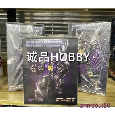 In Stock 3Pcs FansToys FT12T FT13 F14 Bombshell Figure Model 12 Purple Chest TOY - Image 1 of 4