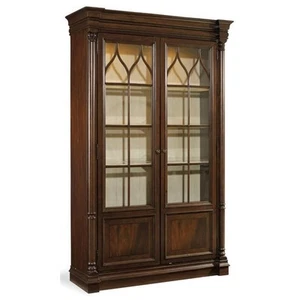 Beaumont Lane Curio Cabinet in Mahogany - Picture 1 of 3