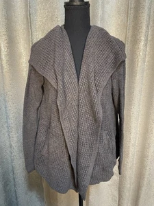 Barefoot Dreams Cozychic Lite Gray Open Cardigan Size Medium - Picture 1 of 6