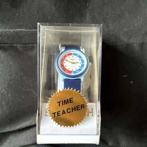 Eurotech Quartz Watch Time Teacher - Vintage- New - Picture 1 of 6