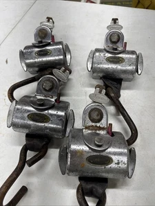 Q’STRAINT retractores de silla de ruedas de doble perilla, juego de 4, montaje L-Track - Imagen 1 de 9