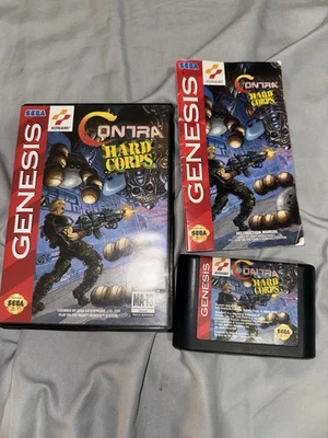 Contra: Hard Corps (Sega Genesis) - CIB - Rare - Authentic - Image 1 of 4