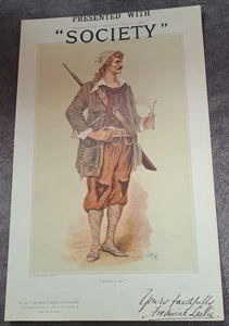 1883 Frederick Leslie Society Mag Bijou Portrait Rip Van Winkle Theatre - Picture 1 of 2